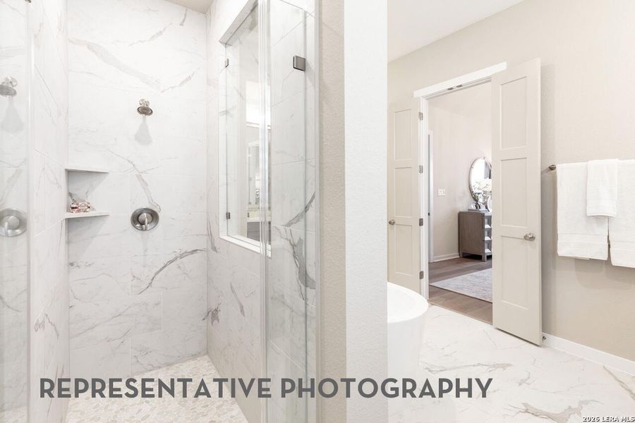 Furnished interior view inside a new home in Esperanza, Boerne (Image 4).
