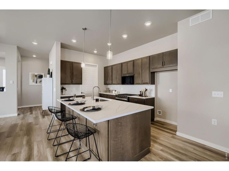Furnished interior view inside a new home in , Fort Collins (Image 16).