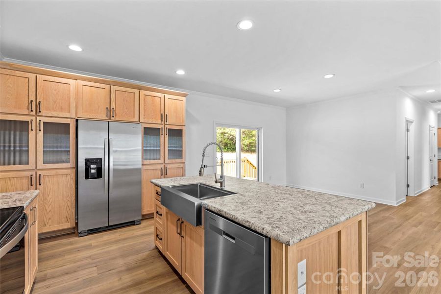 Furnished interior view inside a new home in , Catawba (Image 8).