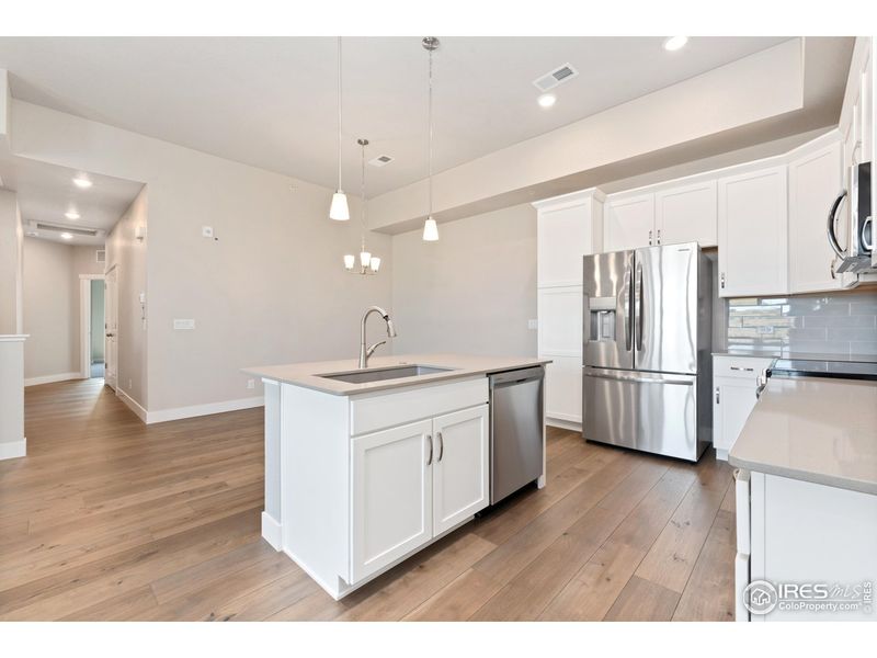 Furnished interior view inside a new home in Wilder at Timnath Ranch, Timnath (Image 5).