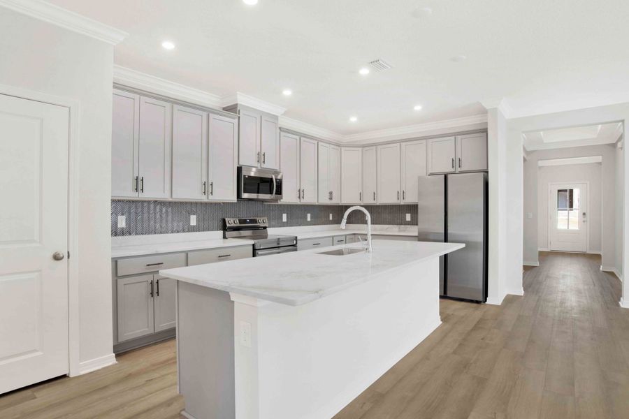 Representative furnished interior of a home built from the Miramar by Maronda Homes in Bellview Pointe, Bellview (Image 4). Representative furnished interior of a home built from the Miramar by Maronda Homes in Bellview Pointe, Bellview (Image 4).