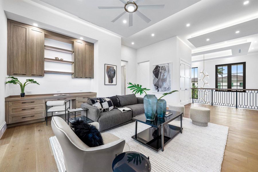 Furnished interior view inside a new home in , Boca Raton (Image 19).