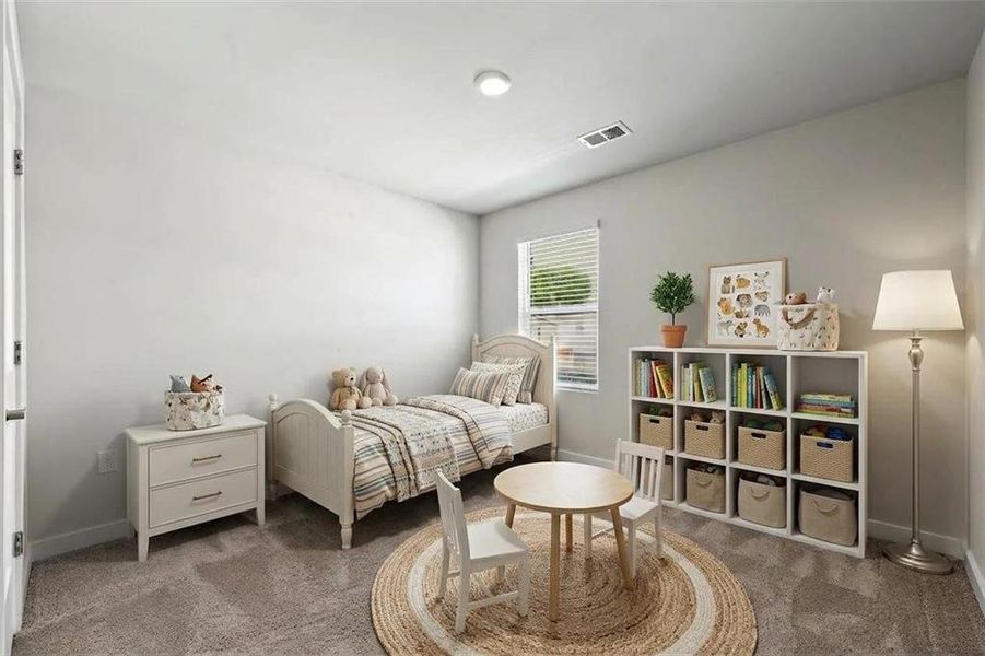 Furnished interior view inside a new home in , Union City (Image 9).