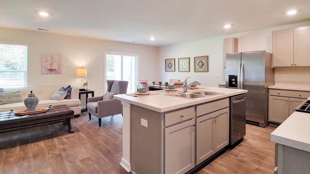 Furnished interior view inside a new home in Garbon Fields, Summerville (Image 8).