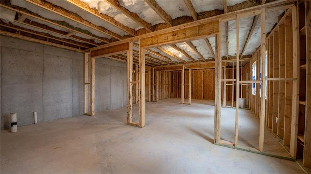 In-progress construction of a new home in Brooks Station, Dacula, GA (Image 29).