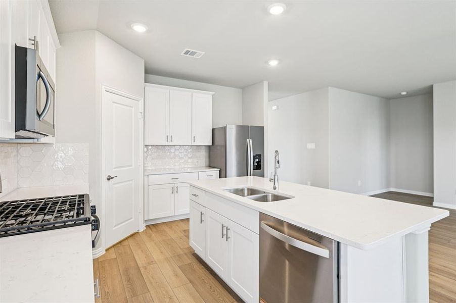 Photo is not of the actual home, but is an inspirational photo of builder’s model home and may depict options, furnishings, and/or decorator features that are not included.