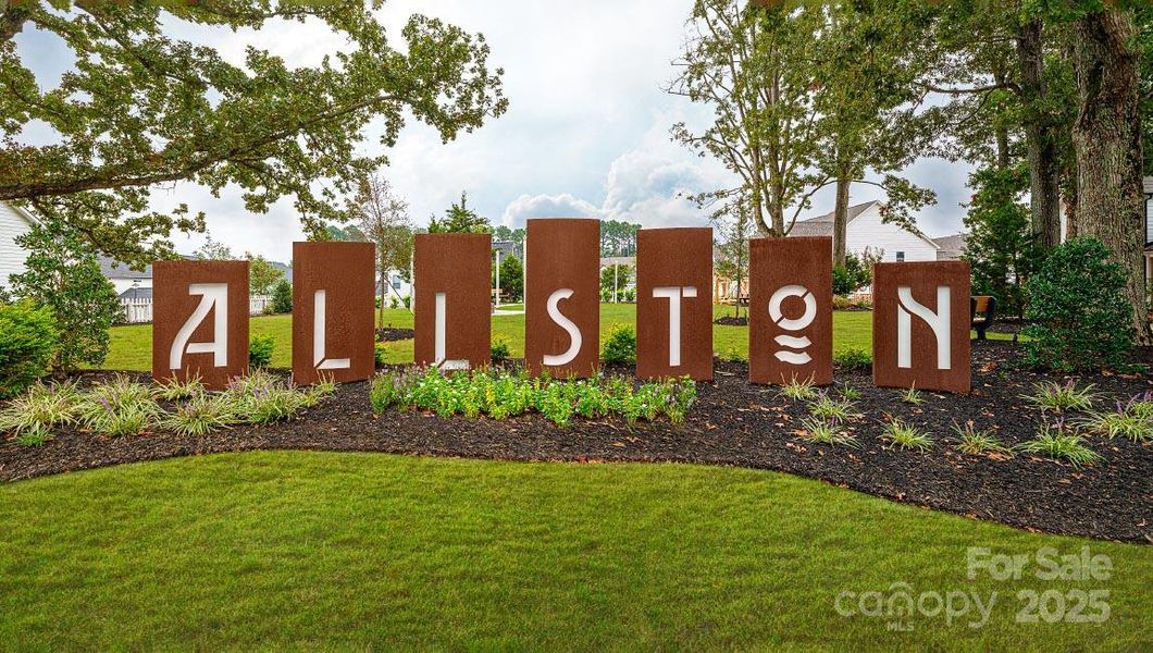 Front exterior of a new home in Allston, Rock Hill, SC, highlighting curb appeal (Image 1).