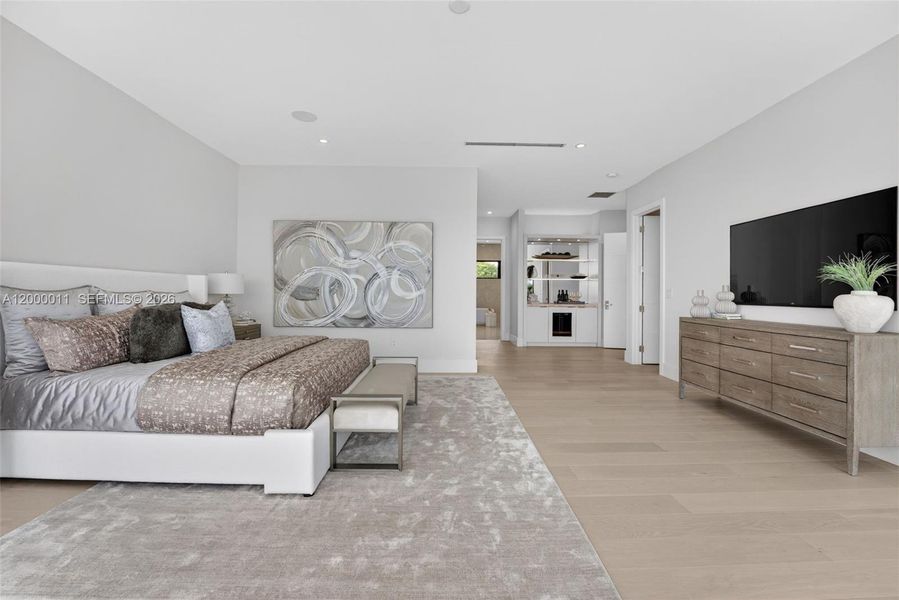 Furnished interior view inside a new home in , Fort Lauderdale (Image 12).