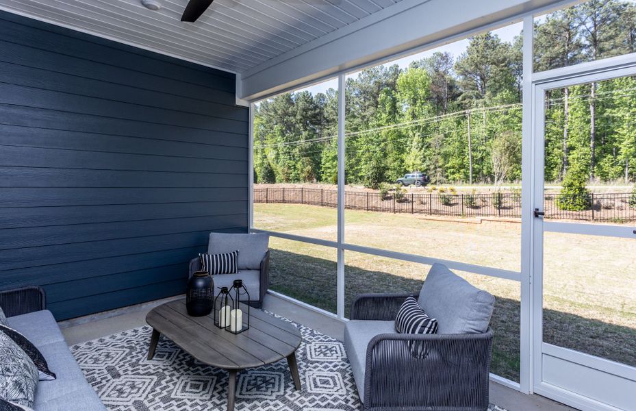 Representative exterior details of a home built from the Palmary by Del Webb in Del Webb at Chatham Park, Pittsboro (Image 4).