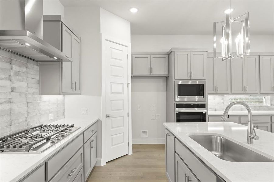 Furnished interior view inside a new home in The Highlands, Rockwall (Image 6).