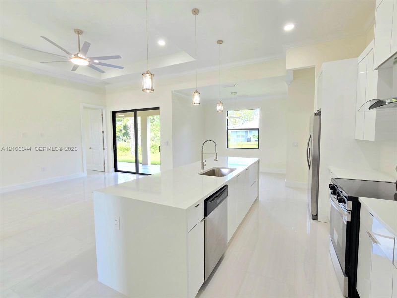 Furnished interior view inside a new home in , Lehigh Acres (Image 7). Furnished interior view inside a new home in , Lehigh Acres (Image 7).
