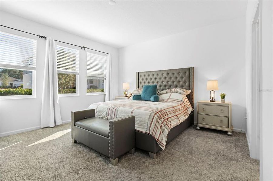 Furnished interior view inside a new home in Rhett's Ridge: Legacy Collection, Apopka (Image 35).