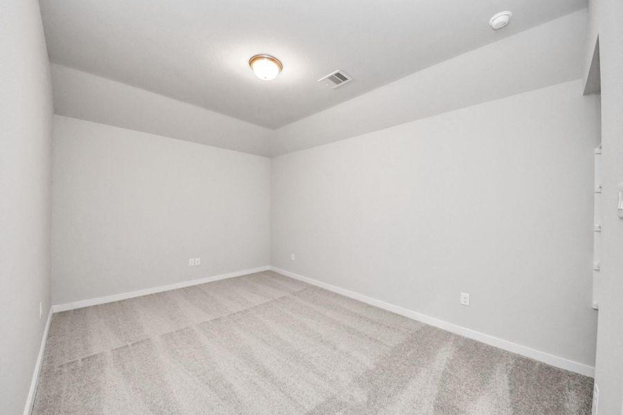Spacious, unfurnished interior of a new home in Creekwood Crossing, Spring (Image 16). Spacious, unfurnished interior of a new home in Creekwood Crossing, Spring (Image 16).