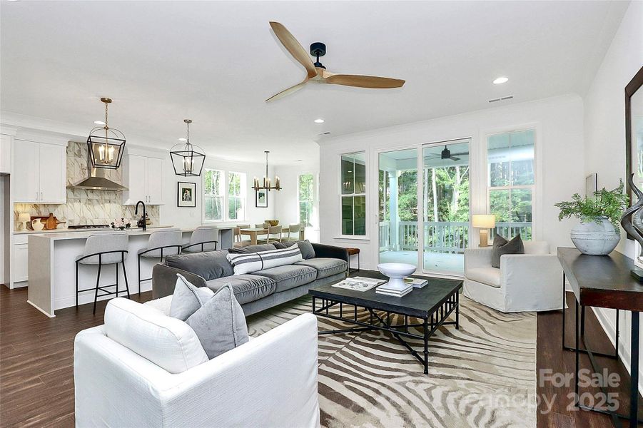 Furnished interior view inside a new home in Harbor Oaks, Denver (Image 4).