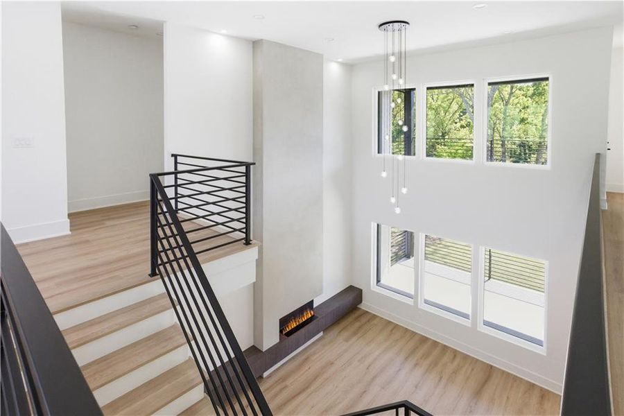 Spacious, unfurnished interior of a new home in , Duluth (Image 64).