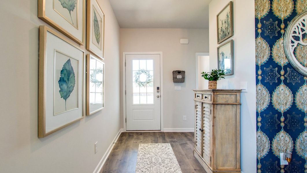 Representative furnished interior of a home built from the ASTOR by D.R. Horton in Nexus South, Gallatin (Image 5).