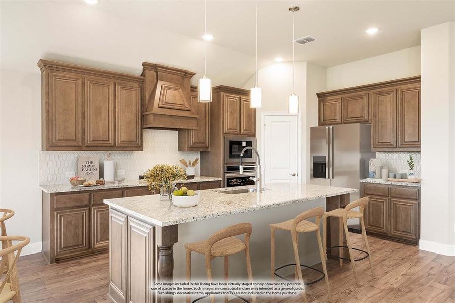 Furnished interior view inside a new home in Sunset Ridge, Alvarado (Image 13).