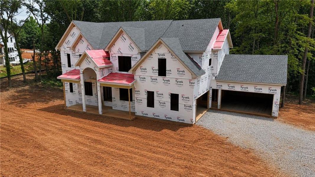 In-progress construction of a new home in , Bethlehem, GA (Image 18). In-progress construction of a new home in , Bethlehem, GA (Image 18).
