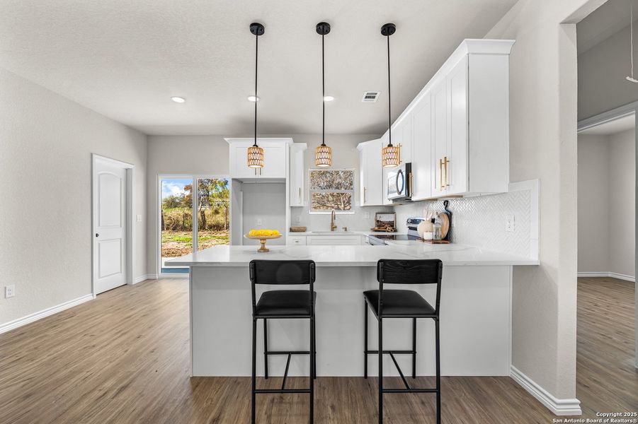 Furnished interior view inside a new home in , Lytle (Image 4).