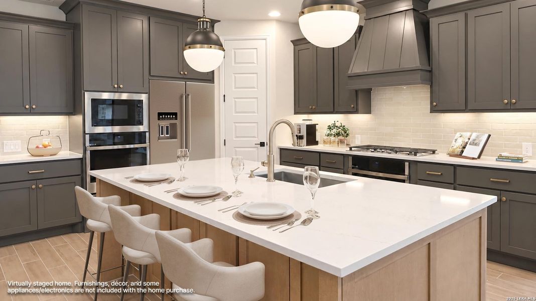 Furnished interior view inside a new home in Mayfair, New Braunfels (Image 7).
