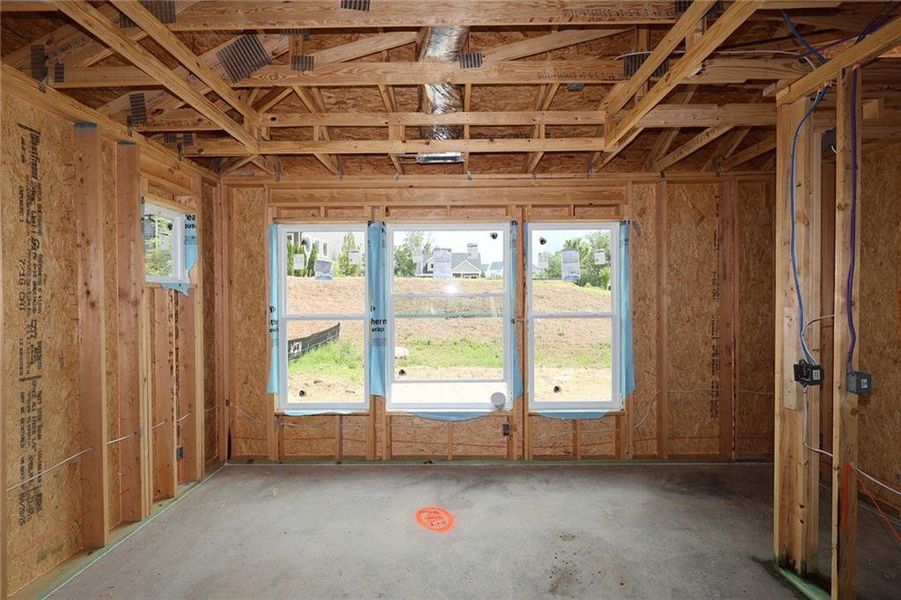 In-progress construction of a new home in Crescent Pointe at Great Sky, Canton, GA (Image 8).