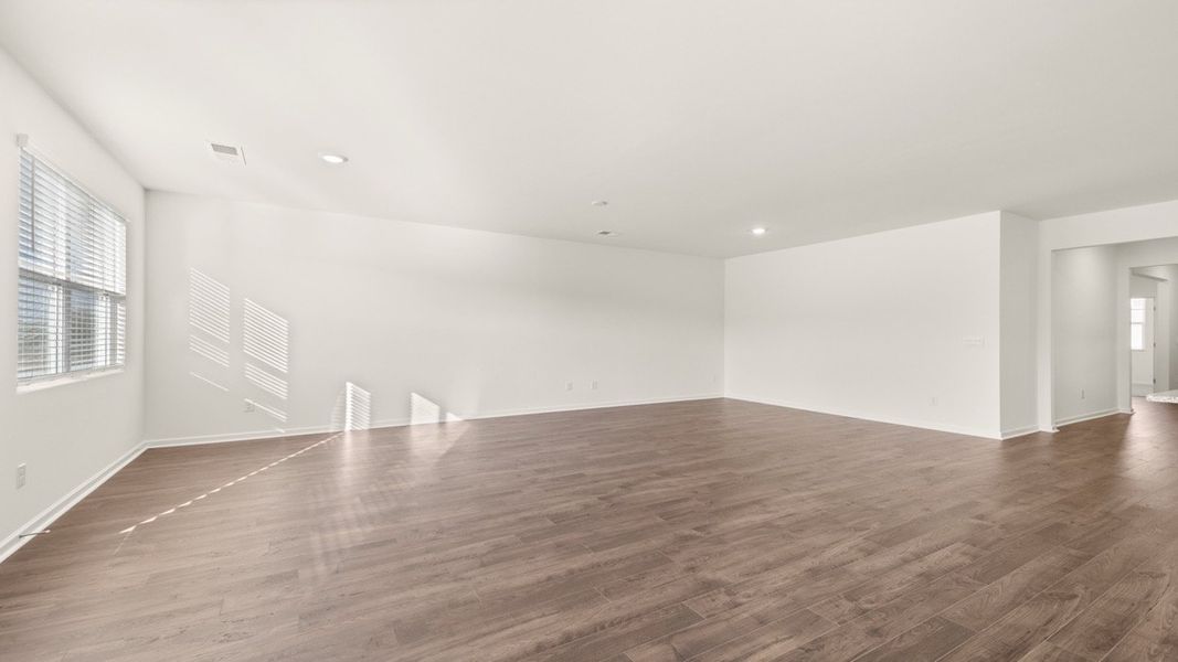 Spacious, unfurnished interior of a new home in Fox Crossing, Griffin (Image 14). Spacious, unfurnished interior of a new home in Fox Crossing, Griffin (Image 14).