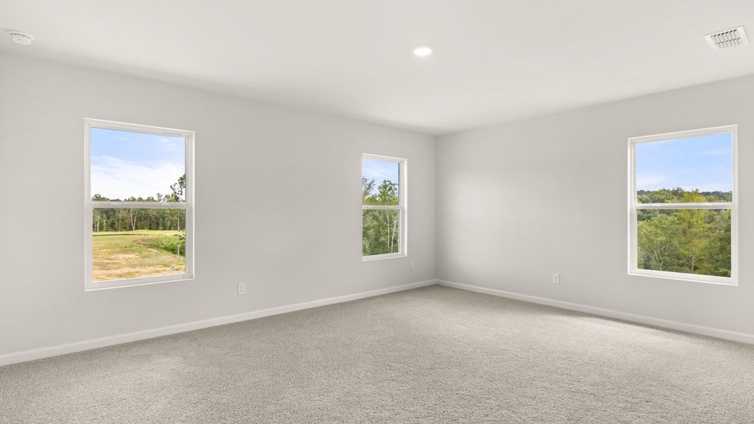 Representative unfurnished interior of a home built from the Green by D.R. Horton in Sheffield Highlands, Dallas (Image 38). Representative unfurnished interior of a home built from the Green by D.R. Horton in Sheffield Highlands, Dallas (Image 38).