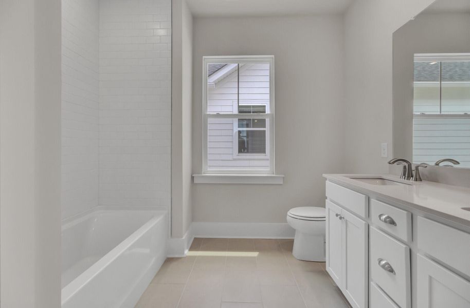 Furnished interior view inside a new home in Indigo Grove Single Family Homes, Johns Island (Image 11). Furnished interior view inside a new home in Indigo Grove Single Family Homes, Johns Island (Image 11).