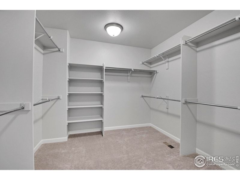 Huge walk-in closet!