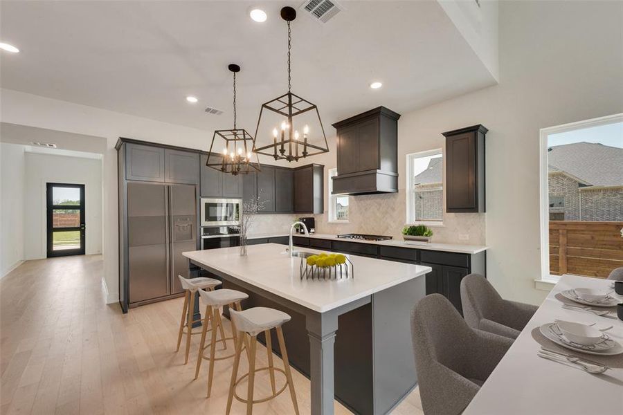 Furnished interior view inside a new home in Solterra Texas, Mesquite (Image 7). Furnished interior view inside a new home in Solterra Texas, Mesquite (Image 7).