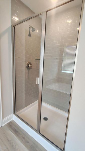 Stock Photo Spacious Separate Shower Stock Photo Spacious Separate Shower