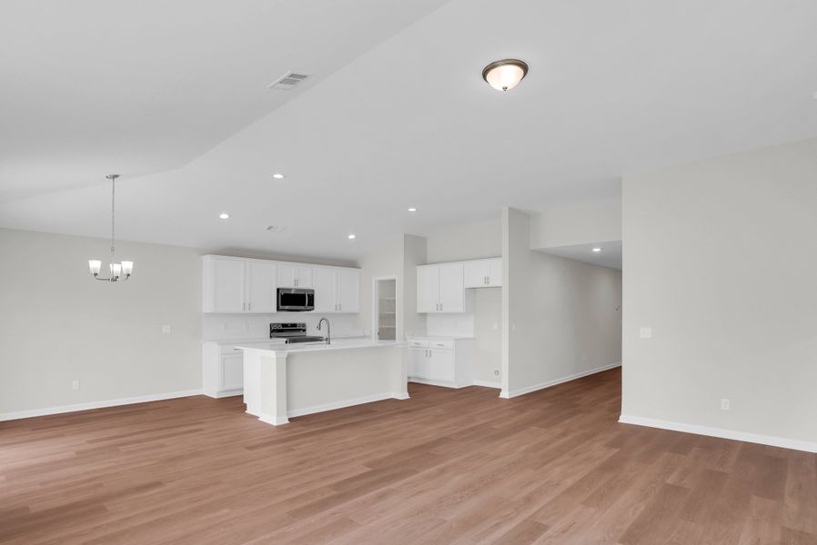 Spacious, unfurnished interior of a new home in Heritage at New Riverside, Bluffton (Image 14). Spacious, unfurnished interior of a new home in Heritage at New Riverside, Bluffton (Image 14).