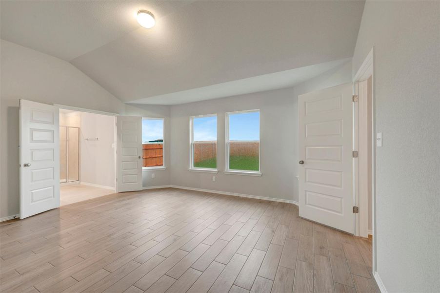 Spacious, unfurnished interior of a new home in Carillon, Manor (Image 12).