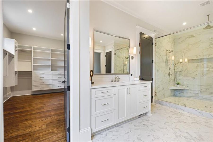 Furnished interior view inside a new home in The Reserve At Governors Towne Club, Acworth (Image 6).