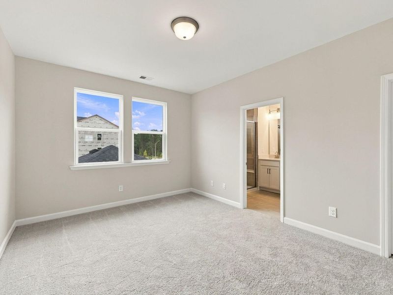 Spacious, unfurnished interior of a new home in Forestville Yard, Knightdale (Image 30).