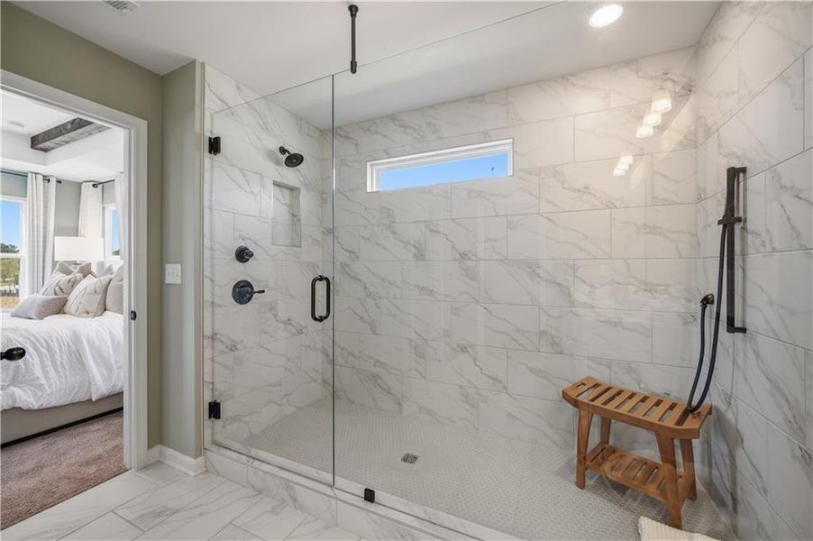Furnished interior view inside a new home in Avery Landing, McDonough (Image 39).