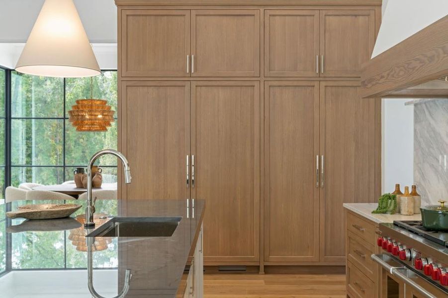 Furnished interior view inside a new home in , Atlanta (Image 19).