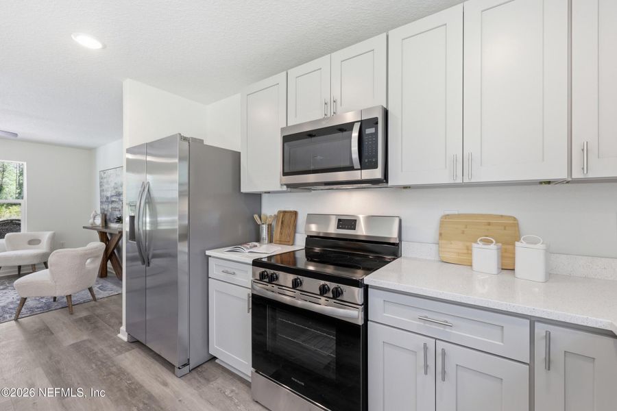 Furnished interior view inside a new home in , Hastings (Image 17).