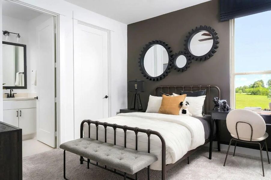 MODEL HOME images may NOT be consistent with the finished product.