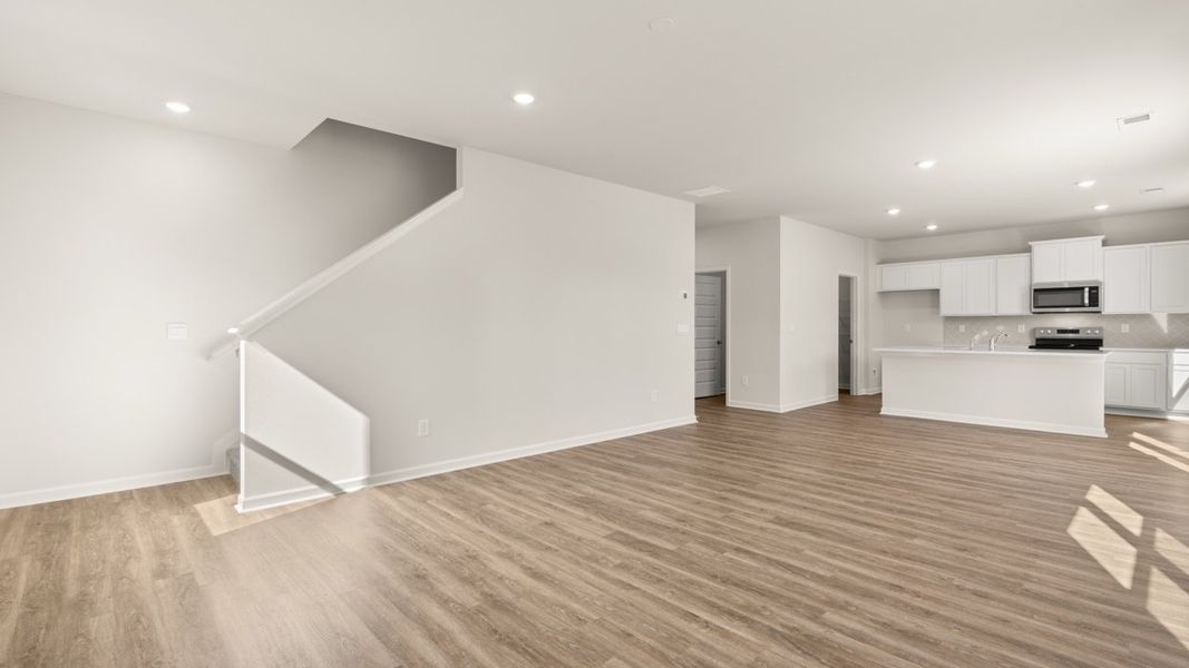 Representative unfurnished interior of a home built from the Galen by D.R. Horton in Fox Crossing, Griffin (Image 20).
