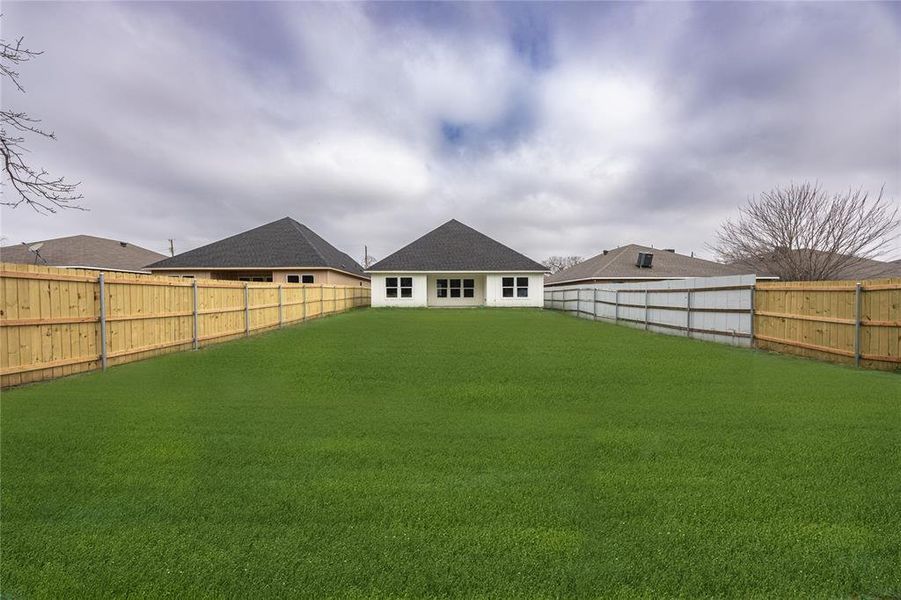 Exterior details and patio area of a home in , Fort Worth (Image 3). Exterior details and patio area of a home in , Fort Worth (Image 3).