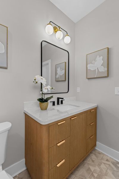 Furnished interior view inside a new home in , Charleston (Image 35).