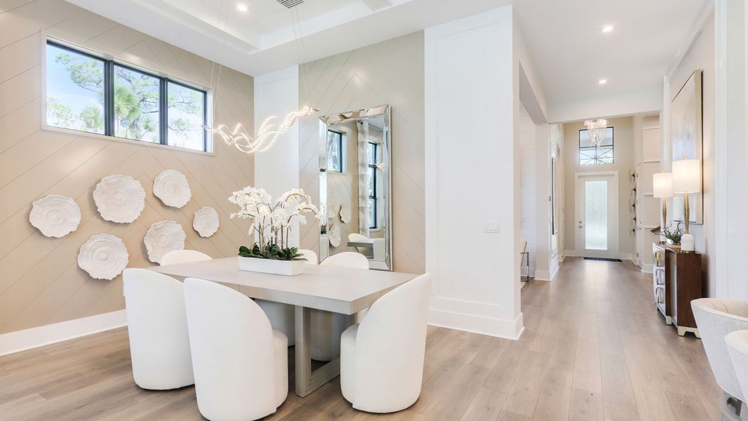 Representative furnished interior of a home built from the Madison by Kolter Homes in The Cove at Park Trace, Stuart (Image 12).