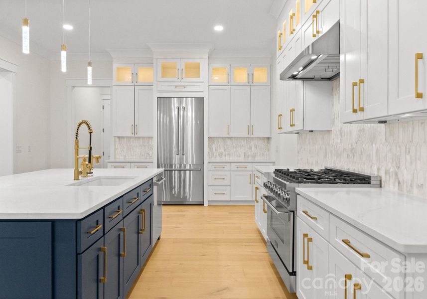 Furnished interior view inside a new home in , Mint Hill (Image 15).