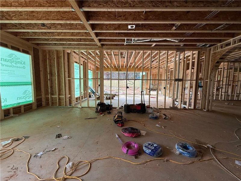 In-progress construction of a new home in , Lawrenceville, GA (Image 10).