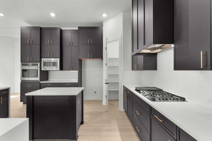 Furnished interior view inside a new home in Broken Oak, Georgetown (Image 8). Furnished interior view inside a new home in Broken Oak, Georgetown (Image 8).