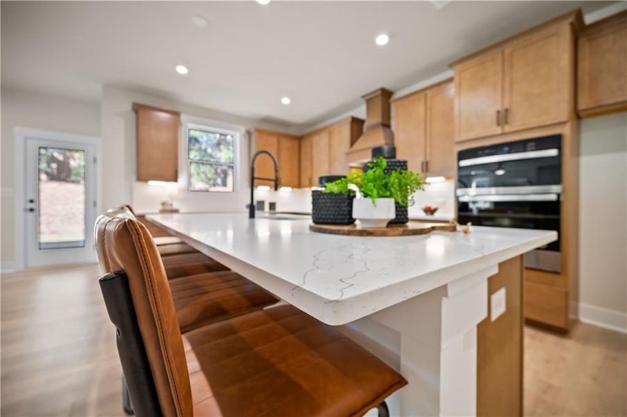 Furnished interior view inside a new home in The Paddocks at Doc Hughes, Buford (Image 6).