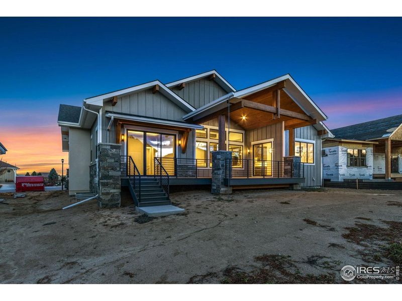 In-progress construction of a new home in , Windsor, CO (Image 42).