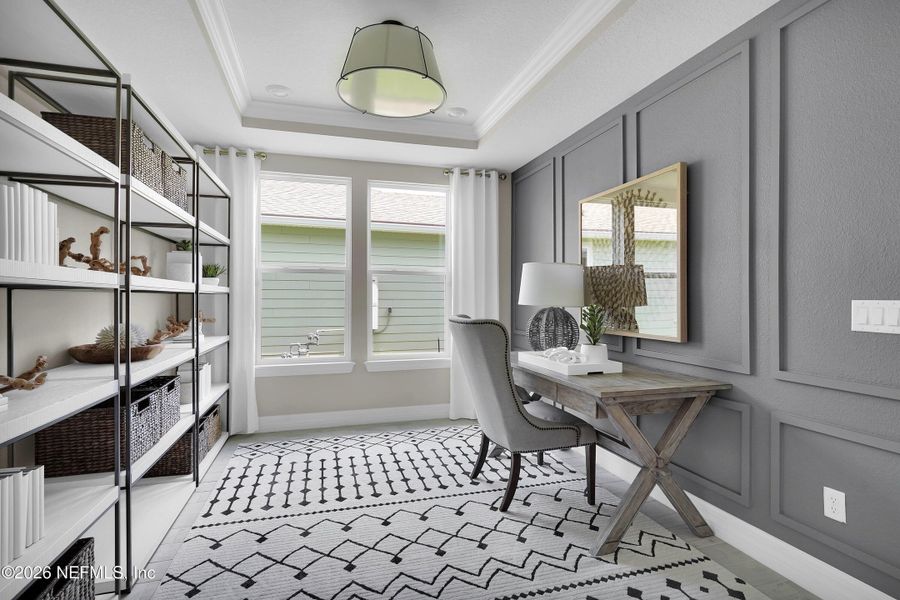 Furnished interior view inside a new home in , Yulee (Image 13). Furnished interior view inside a new home in , Yulee (Image 13).