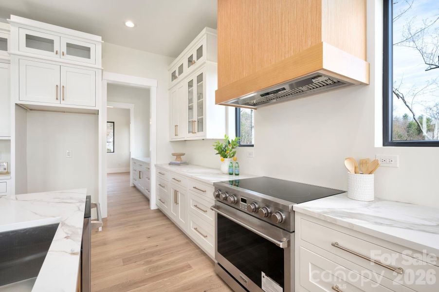 Furnished interior view inside a new home in , Weaverville (Image 9).